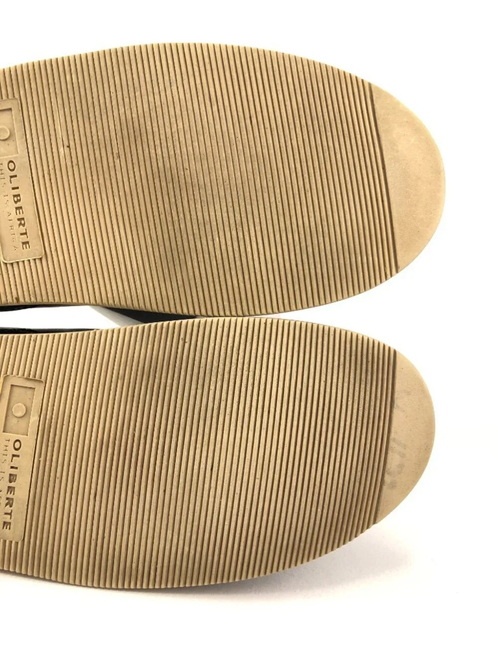 Oliberte Blue Leather Moc Toe Shoes EUr 44